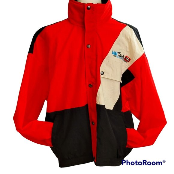 NASCAR Vintage Norman Todd Retro Racing Jacket Red White Black - Rare Find - Picture 2 of 9